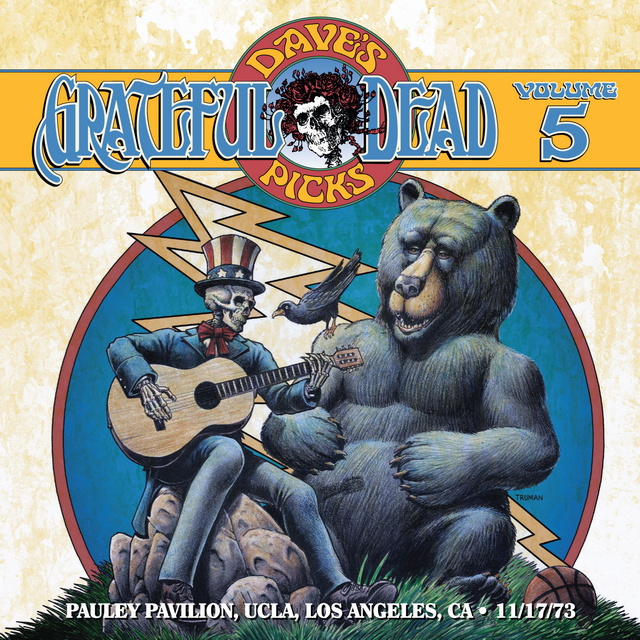 GRATEFUL DEAD DAVE'S PICKS 5 COVER ART (2013)